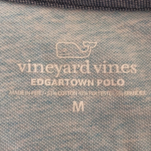 Vineyard Vines Edgartown Polo, Lilac Men’s medium - Picture 5 of 16